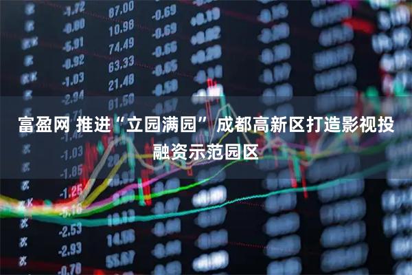 富盈网 推进“立园满园” 成都高新区打造影视投融资示范园区