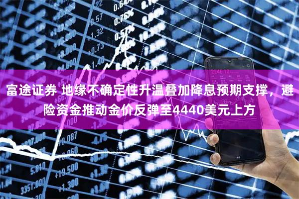 富途证券 地缘不确定性升温叠加降息预期支撑，避险资金推动金价反弹至4440美元上方