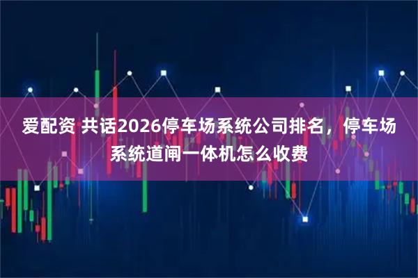 爱配资 共话2026停车场系统公司排名，停车场系统道闸一体机怎么收费