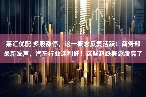 嘉汇优配 多股涨停，这一概念反复活跃！商务部最新发声，汽车行业迎利好！这些超跌概念股亮了